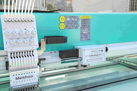 1200RPM 고속 컴퓨터화 수직 기계 10 머리 내구성