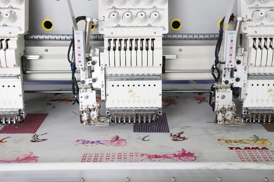20 머리 컴퓨터화 된 세킨 embroidery 기계 과열 보호