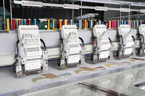고속 6 헤드 컴퓨터 시킨 embroidery 머신