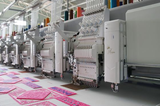 15 헤드 혼합 수건 embroidery 기계, 세킨스 embroidery 기계 컴퓨터화