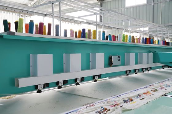 싱글 세킨 embroidery 컴퓨터 기계 15 바늘 10 머리가